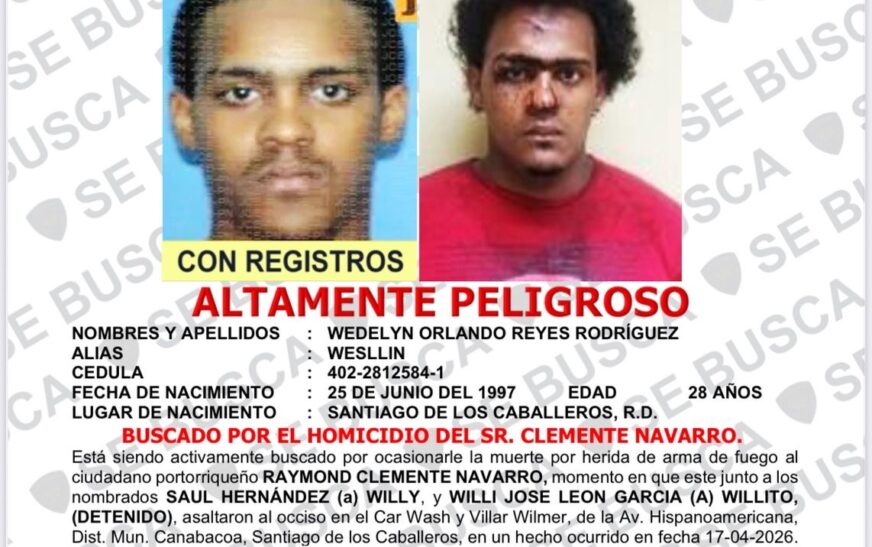 Reincidente por homicidio se entrega en el Palacio de Justicia de Santiago por muerte de ciudadano puertorriqueño