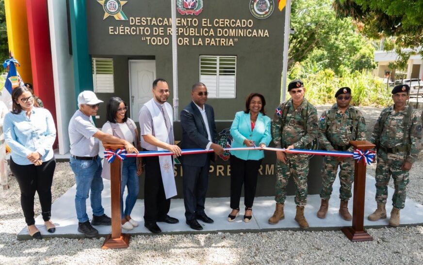 Ejército remodela destacamento en El Cercado para fortalecer la seguridad y la capacidad operativa en San Juan