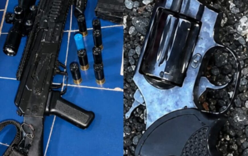 Policía Nacional ocupa siete armas de fuego vean como