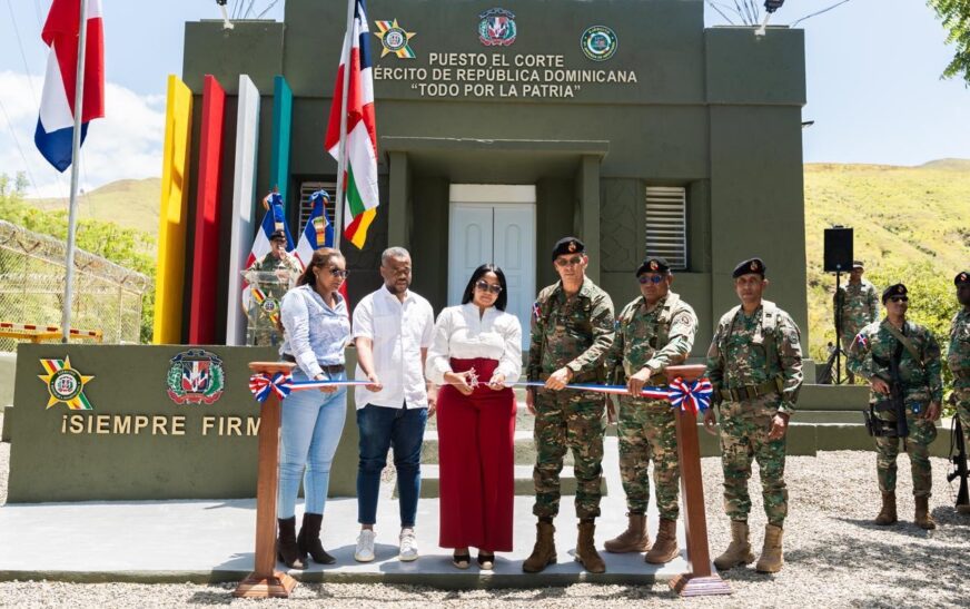 Ejército refuerza su presencia en la Carretera Internacional con la rehabilitación de dos puestos fronterizos