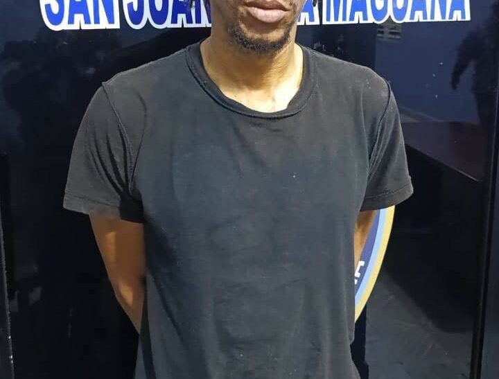 Policía Nacional apresa a reconocido delincuente implicado en robo a banca de lotería en San Juan; activa búsqueda de cómplice
