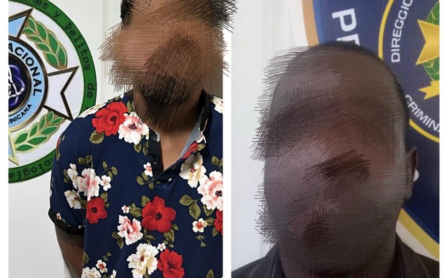 Policía Cibernética apresa a dos hombres vinculados a fraudes electrónicos por más de RD$320 mil